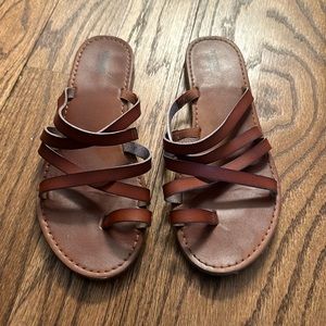 Brown Mossimo Gladiator Sandal Size 8.5